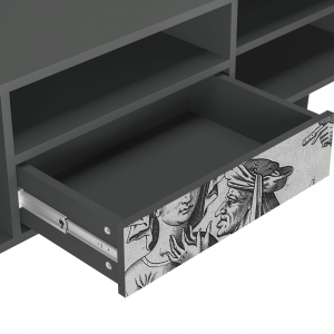 Sideboard - STORYZ - T6 Blau Schuyte - Antracite