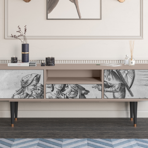 Sideboard - STORYZ - T6 Blau Schuyte - Latte