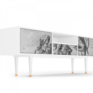 Sideboard - STORYZ - T6 Blau Schuyte - White