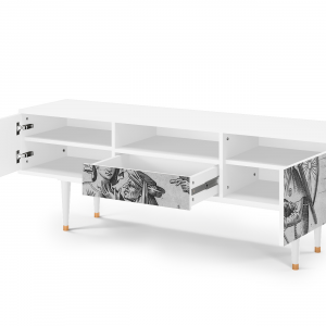 Sideboard - STORYZ - T6 Blau Schuyte - White