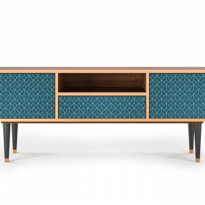 Sideboard - STORYZ - T6 Turquoise Geometry - Walnut