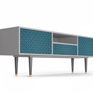 Sideboard - STORYZ - T6 Turquoise Geometry - Grey
