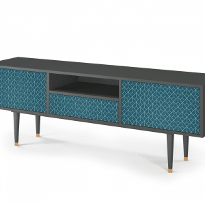 Sideboard - STORYZ - T6 Turquoise Geometry - Antracite