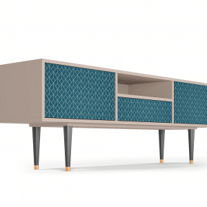 Sideboard - STORYZ - T6 Turquoise Geometry - Latte