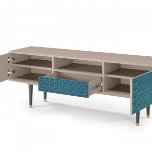 Sideboard - STORYZ - T6 Turquoise Geometry - Latte