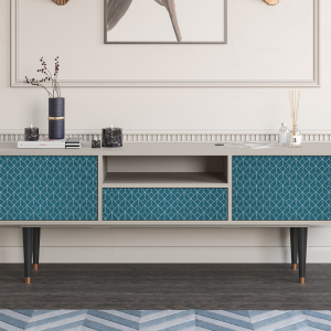 Sideboard - STORYZ - T6 Turquoise Geometry - Sand