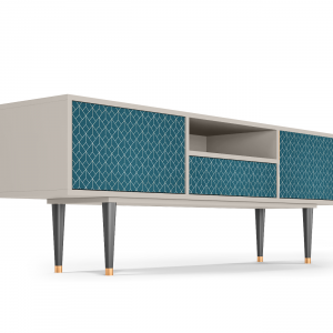 Sideboard - STORYZ - T6 Turquoise Geometry - Sand