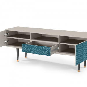 Sideboard - STORYZ - T6 Turquoise Geometry - Sand