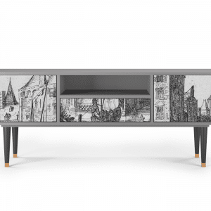 Sideboard - STORYZ - T6 Castle with Bridge - Grey