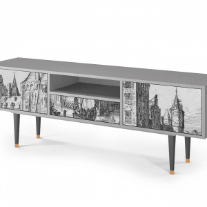 Sideboard - STORYZ - T6 Castle with Bridge - Grey
