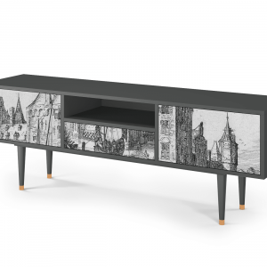 Sideboard - STORYZ - T6 Castle with Bridge - Antracite