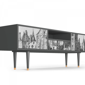 Sideboard - STORYZ - T6 Castle with Bridge - Antracite