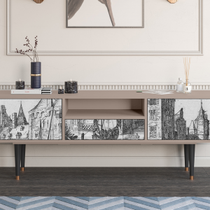 Sideboard - STORYZ - T6 Castle with Bridge - Latte