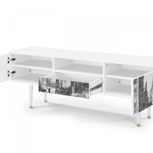 Sideboard - STORYZ - T6 Castle with Bridge - White