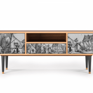 Sideboard - STORYZ - T6 Farms in a Village - Walnut