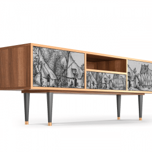 Sideboard - STORYZ - T6 Farms in a Village - Walnut
