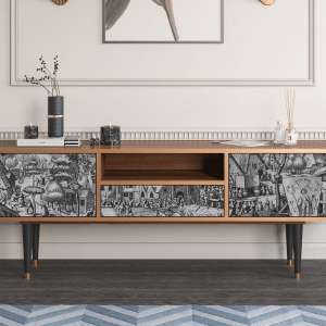 Sideboard - STORYZ - T6 The Festival of Saint - Walnut