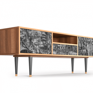 Sideboard - STORYZ - T6 The Festival of Saint - Walnut