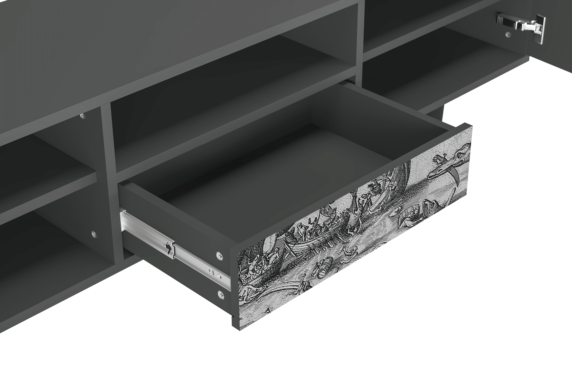 Sideboard – STORYZ – T6 The Temptation – Antracite Sideboard - STORYZ - T6 The Temptation - Antracite