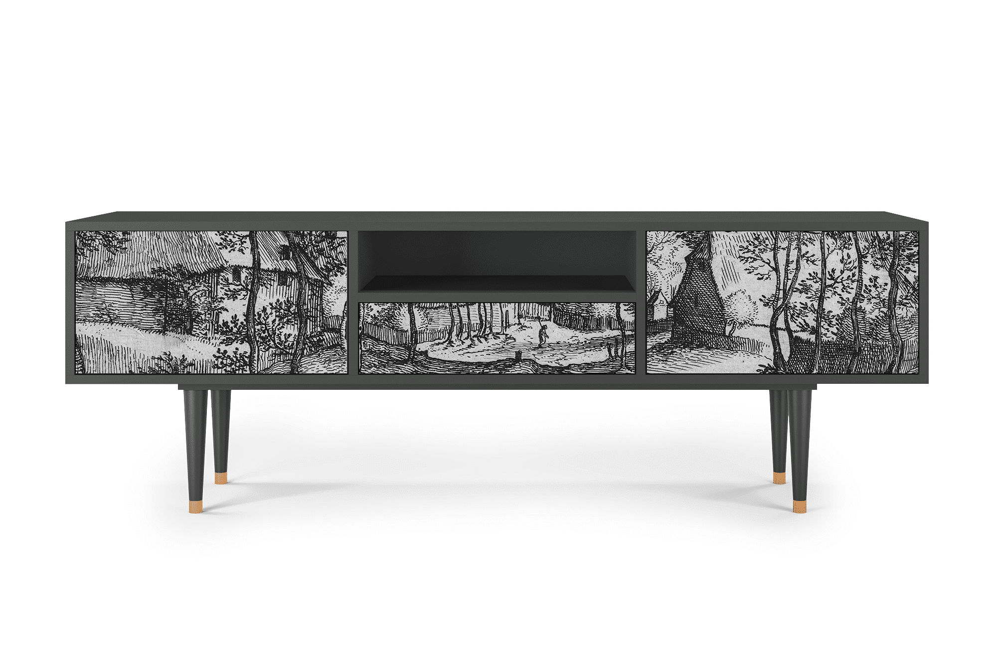 Sideboard – STORYZ – T6 Village Road – Antracite Sideboard - STORYZ - T6 Village Road - Antracite