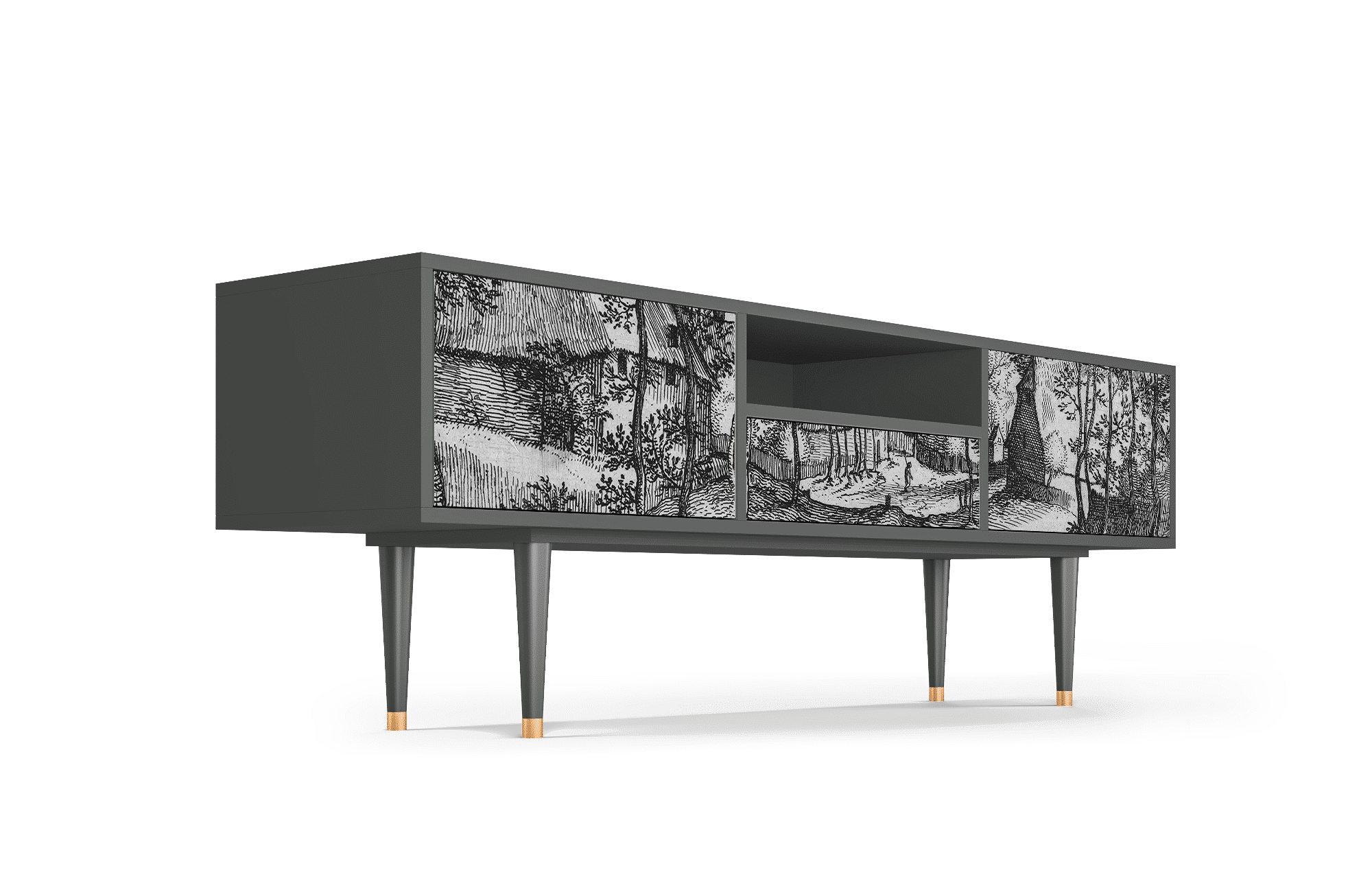 Sideboard – STORYZ – T6 Village Road – Antracite Sideboard - STORYZ - T6 Village Road - Antracite