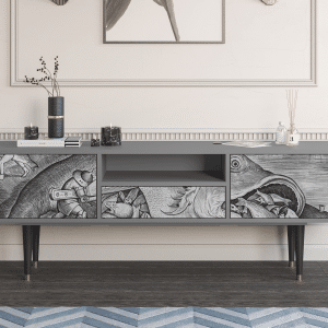 Sideboard - STORYZ - T6 Big Fish Eat Little - Grey