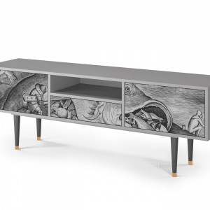 Sideboard - STORYZ - T6 Big Fish Eat Little - Grey