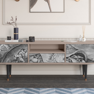 Sideboard - STORYZ - T6 Big Fish Eat Little - Latte