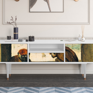 Sideboard - STORYZ - T6 Two Monkeys - White