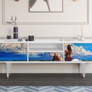 Sideboard - STORYZ - T6 Thunderheads by Dean - White