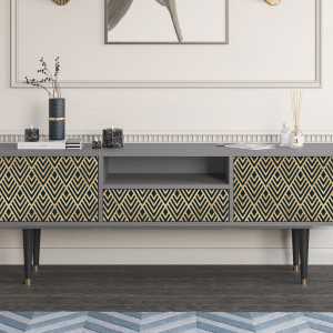 Sideboard - STORYZ - T6 Egypt Triangles - Grey