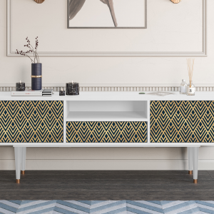Sideboard - STORYZ - T6 Egypt Triangles - White