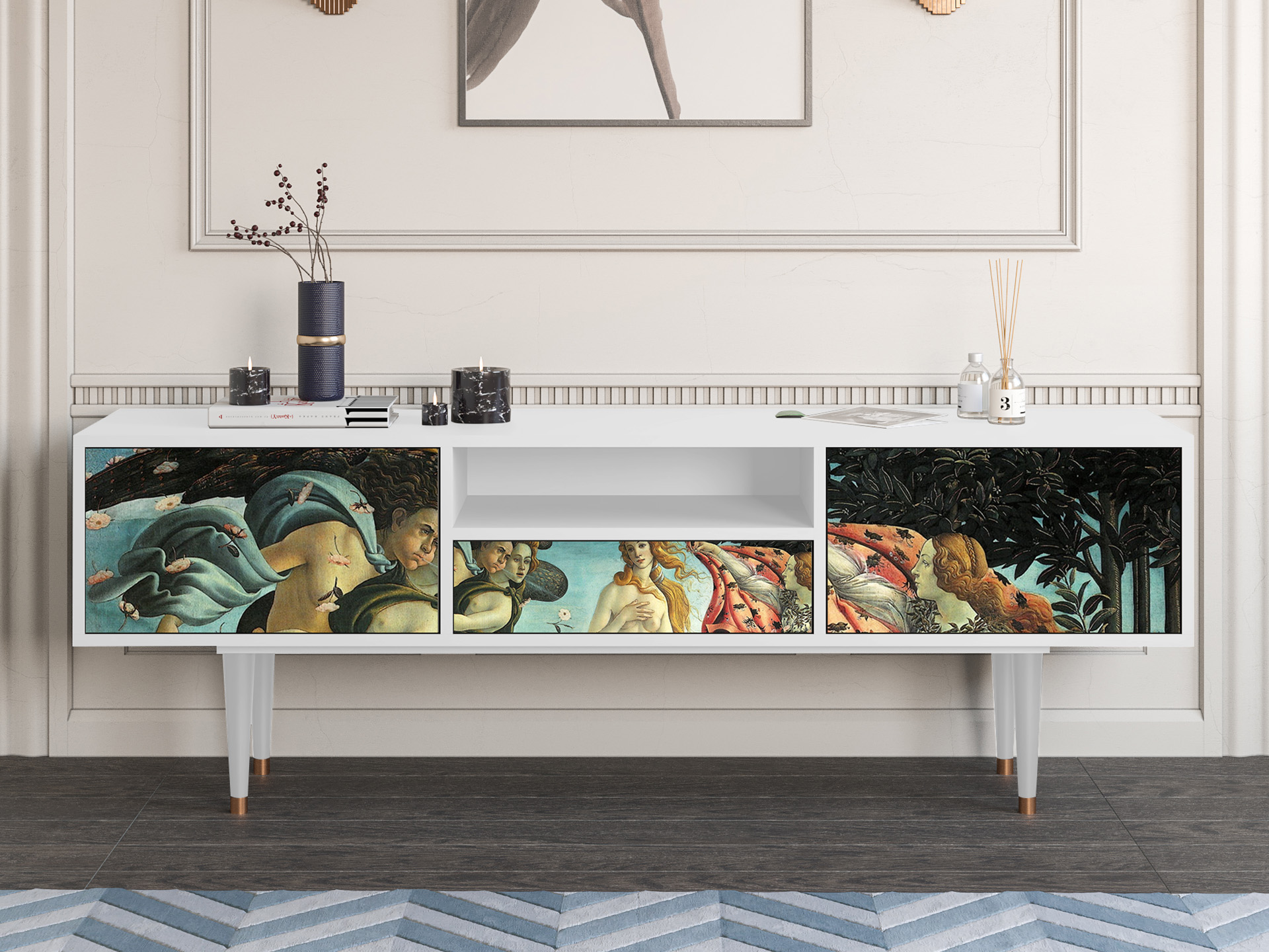 Sideboard - STORYZ - T6 The Birth of Venus - White