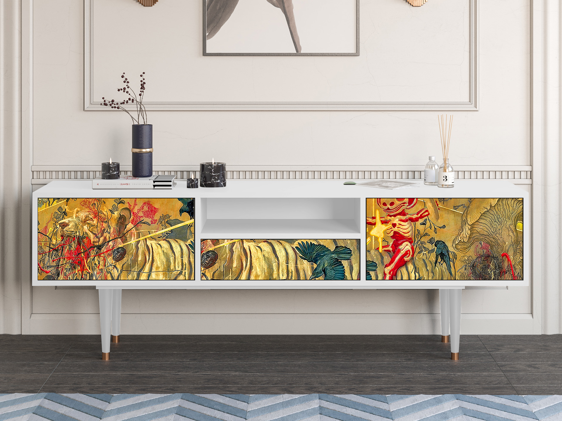 Sideboard - STORYZ - T6 Blood by James Jean - White