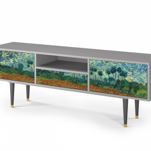 Sideboard - STORYZ - T6 Poppy field by van Gogh - Grey