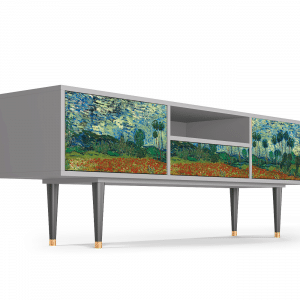 Sideboard - STORYZ - T6 Poppy field by van Gogh - Grey