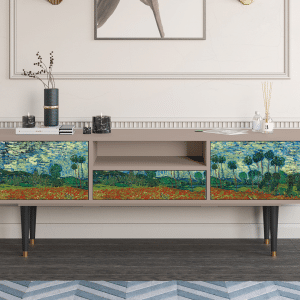 Sideboard - STORYZ - T6 Poppy field by van Gogh - Latte