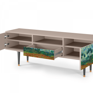 Sideboard - STORYZ - T6 Poppy field by van Gogh - Latte