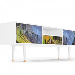Sideboard - STORYZ - T6 Café Terrace at Night - White