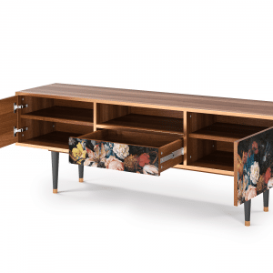 Sideboard - STORYZ - T6 Still Life with Flowers - Walnut