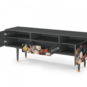 Sideboard - STORYZ - T6 Still Life with Flowers - Antracite