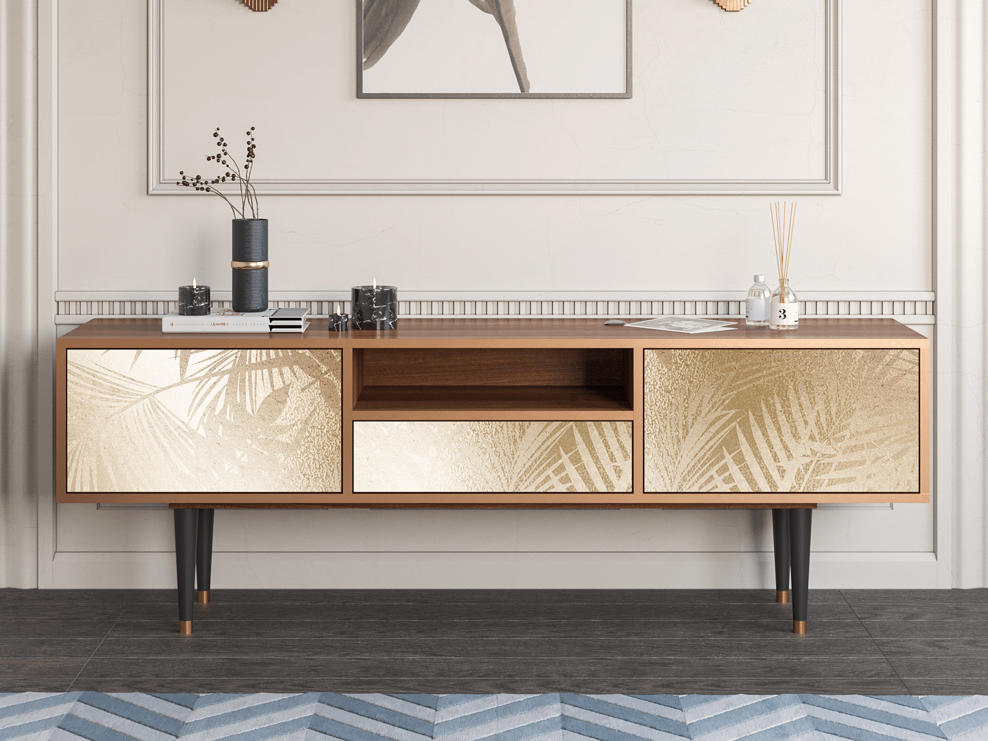 Sideboard - STORYZ - T6 Plant of the Dessert - Walnut Sideboard - STORYZ - T6 Plant of the Dessert - Walnut