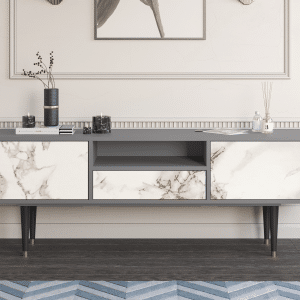 Sideboard - STORYZ - T6 Milk Marble - Grey
