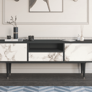 Sideboard - STORYZ - T6 Milk Marble - Antracite