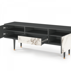 Sideboard - STORYZ - T6 Milk Marble - Antracite