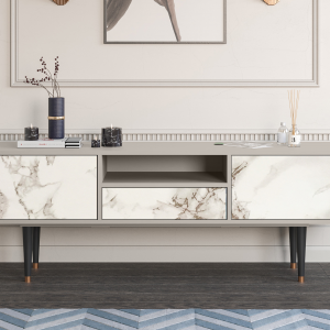 Sideboard - STORYZ - T6 Milk Marble - Sand
