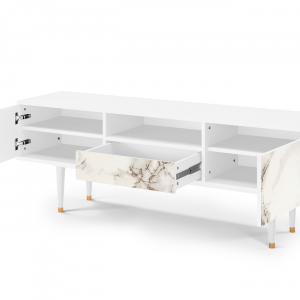 Sideboard - STORYZ - T6 Milk Marble - White