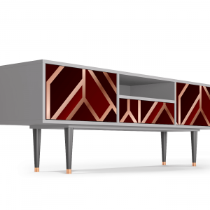 Sideboard - STORYZ - T6 Velvet 1920's - Grey