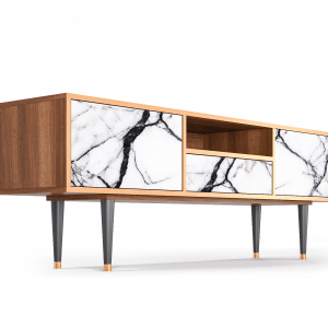 Sideboard - STORYZ - T6 Raven Marble - Walnut