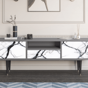 Sideboard - STORYZ - T6 Raven Marble - Grey